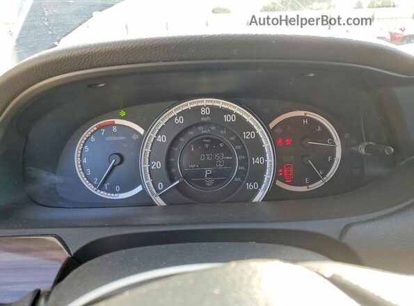 1HGCR2F7XHA068669 2017 HONDA ACCORD Silver Instrument cluster view