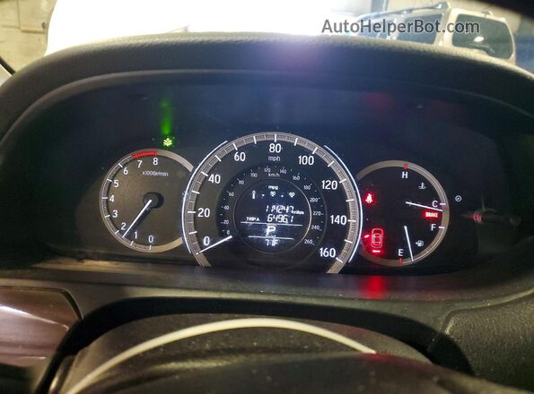 1HGCR2F7XHA296140 2017 HONDA ACCORD White Instrument cluster view