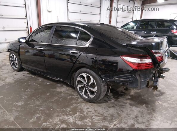 1HGCR2F80GA003997 2016 HONDA ACCORD Black Задня ліва чверть