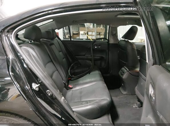 1HGCR2F80GA003997 2016 HONDA ACCORD Black Вид наклейки з VIN-кодом