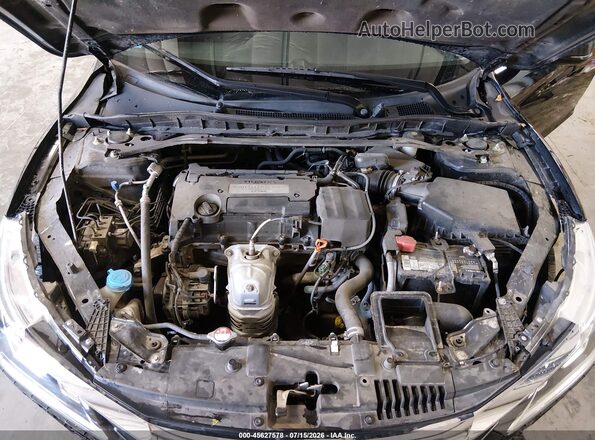 1HGCR2F80GA003997 2016 HONDA ACCORD Black Вид ззаду