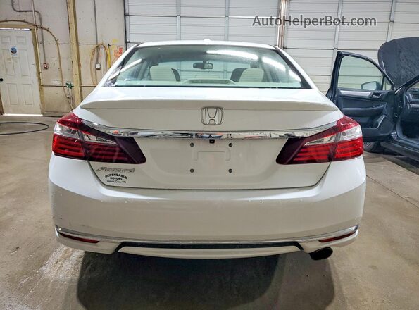 1HGCR2F80GA245253 2016 HONDA ACCORD White უკანა ხედი
