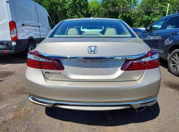 1HGCR2F80HA056412 2017 HONDA ACCORD Silver Widok z tyłu