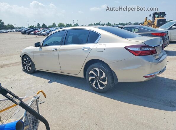 1HGCR2F80HA101347 2017 HONDA ACCORD Beige Trasero izquierdo
