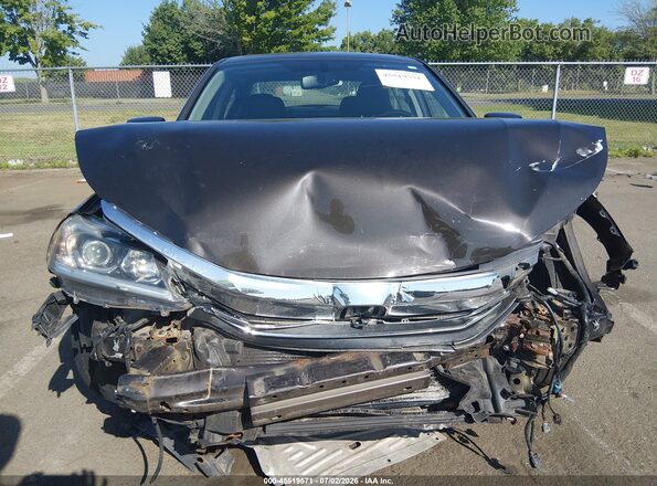 1HGCR2F80HA196587 2017 HONDA ACCORD Dark Brown Вид спереду