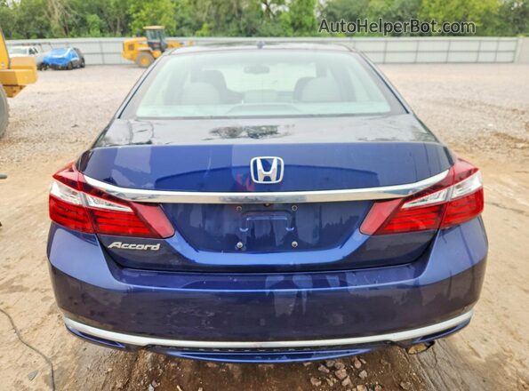 1HGCR2F80HA225019 2017 HONDA ACCORD Blue Vista trasera