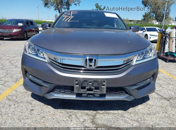 1HGCR2F81GA104692 2016 HONDA ACCORD Black Вид задньої частини салону