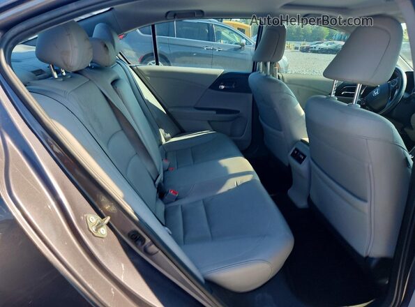 1HGCR2F81GA145209 2016 HONDA ACCORD Charcoal Rear seats view
