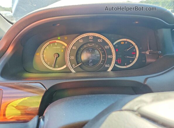 1HGCR2F81GA145209 2016 HONDA ACCORD Charcoal Instrument cluster view
