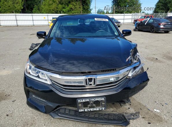 1HGCR2F81HA024262 2017 HONDA ACCORD Black Vista frontal