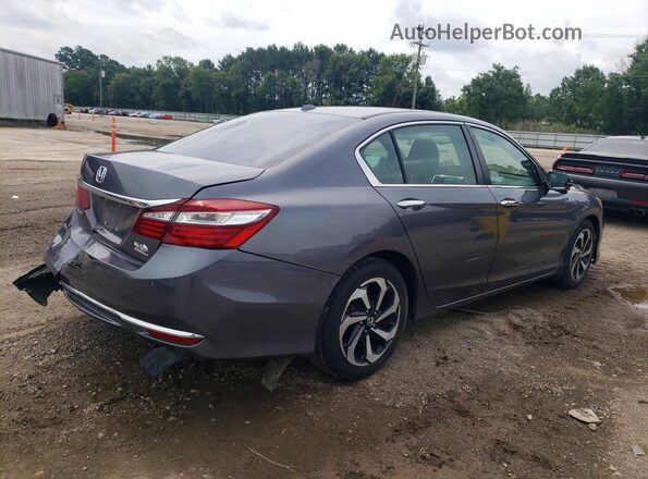 1HGCR2F81HA024407 2017 HONDA ACCORD Gray Rear right