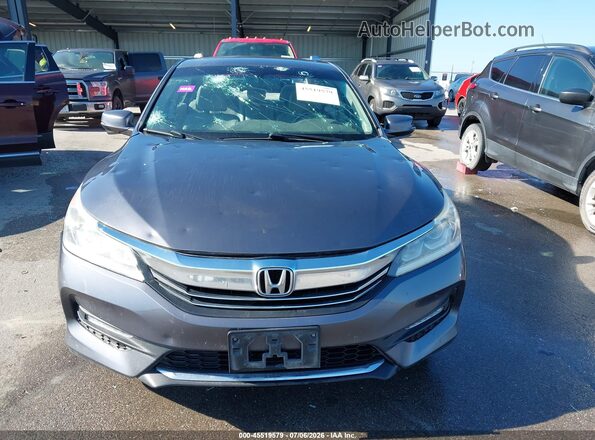 1HGCR2F82GA119962 2016 HONDA ACCORD Gray Vista del cuadro de instrumentos