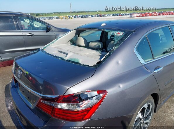 1HGCR2F82GA119962 2016 HONDA ACCORD Gray Vista frontal
