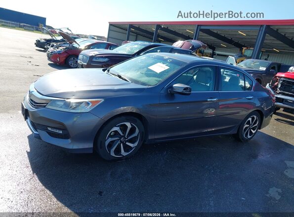 1HGCR2F82GA119962 2016 HONDA ACCORD Gray Vista interior de 360 grados