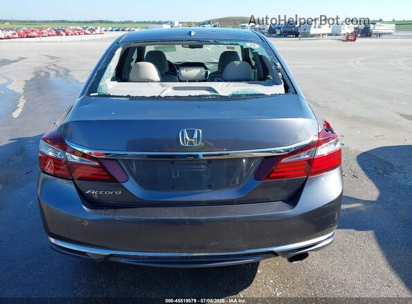 1HGCR2F82GA119962 2016 HONDA ACCORD Gray 