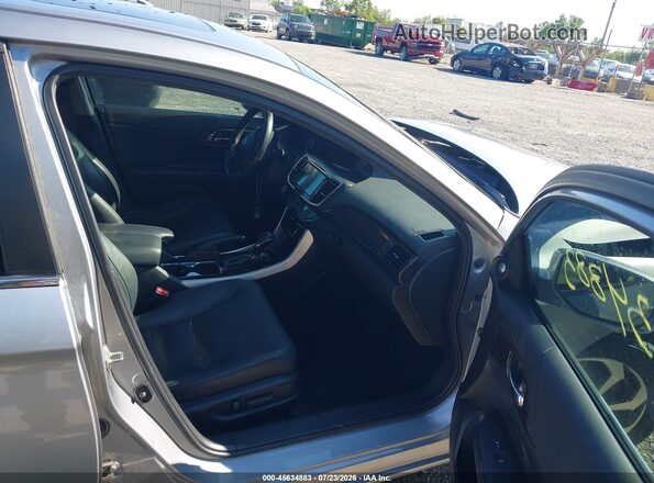 1HGCR2F82GA136650 2016 HONDA ACCORD Silver Widok wnętrza z przodu
