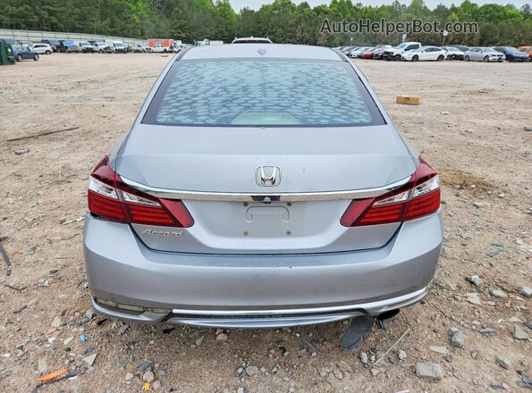 1HGCR2F82HA099374 2017 HONDA ACCORD Gray Rear view