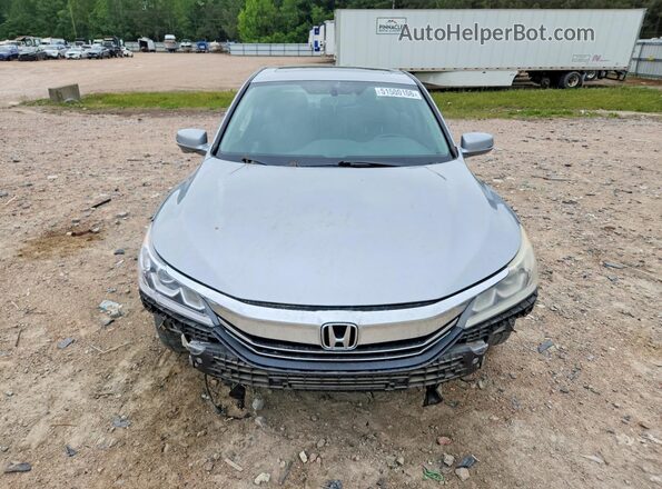 1HGCR2F82HA099374 2017 HONDA ACCORD Gray Front view