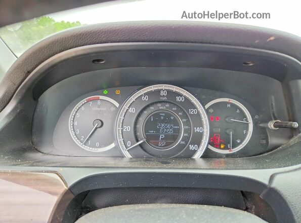 1HGCR2F82HA099374 2017 HONDA ACCORD Gray Instrument cluster view