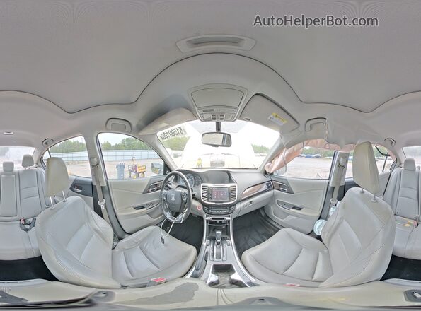 1HGCR2F82HA099374 2017 HONDA ACCORD Gray 360 interior view