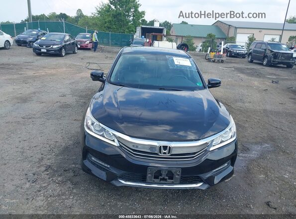 1HGCR2F83GA091587 2016 HONDA ACCORD Black Instrument cluster view