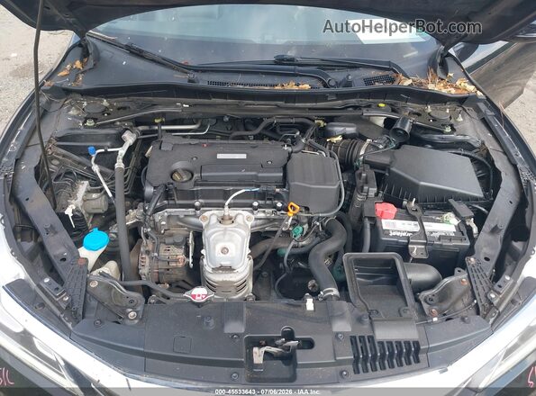 1HGCR2F83GA091587 2016 HONDA ACCORD Black Rear view