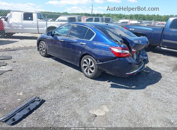 1HGCR2F83GA115192 2016 HONDA ACCORD Blue Հետևի ձախ