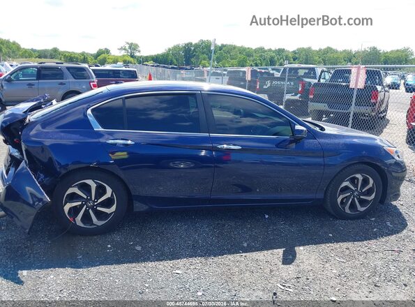 1HGCR2F83GA115192 2016 HONDA ACCORD Blue Սալոնի հետևի տեսք