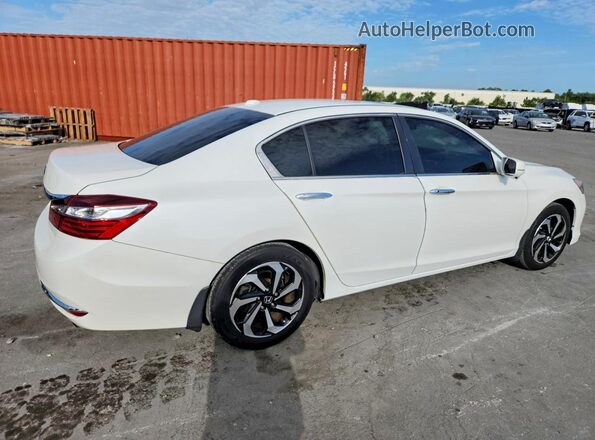 1HGCR2F83GA187381 2016 HONDA ACCORD White Rear right