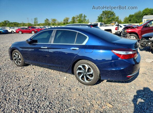 1HGCR2F83HA090019 2017 HONDA ACCORD Blue Հետևի ձախ