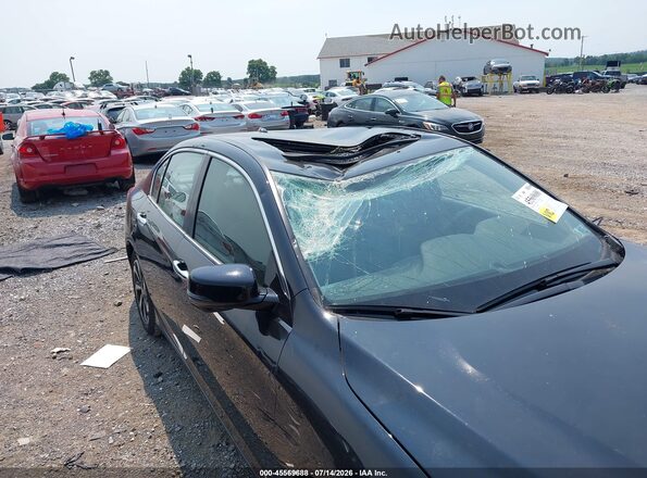 1HGCR2F83HA105117 2017 HONDA ACCORD Черный Вид спереди