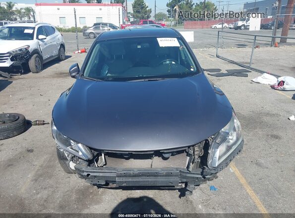 1HGCR2F83HA145343 2017 HONDA ACCORD Gray უკანა სალონის ხედი