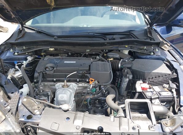 1HGCR2F83HA294352 2017 HONDA ACCORD Blue უკანა ხედი