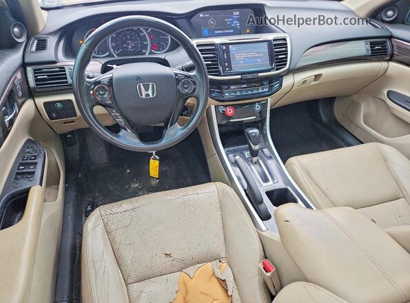 1HGCR2F84GA045458 2016 HONDA ACCORD White Vista del salpicadero