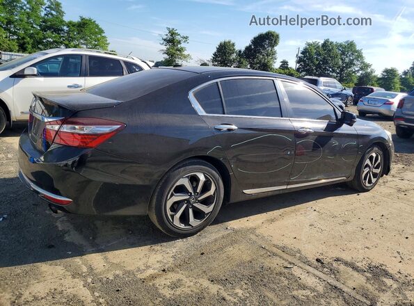 1HGCR2F84GA075446 2016 HONDA ACCORD Черный Задняя правая четверть