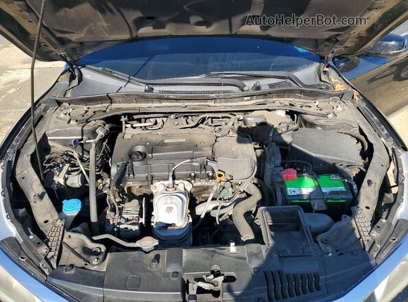 1HGCR2F84GA075446 2016 HONDA ACCORD Черный Вид задней части салона