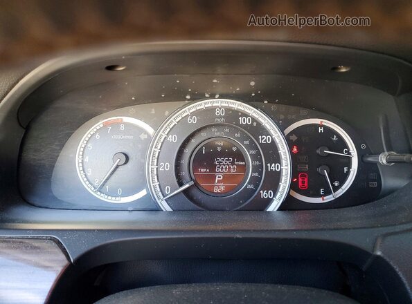 1HGCR2F84GA075446 2016 HONDA ACCORD Черный Вид щитка приборов