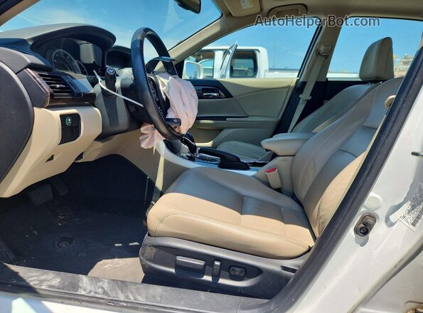 1HGCR2F84GA089783 2016 HONDA ACCORD White Vista interior delantera