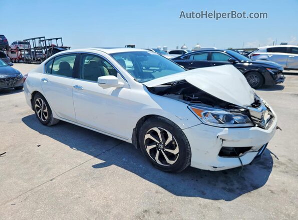 1HGCR2F84GA089783 2016 HONDA ACCORD White Delantero derecho
