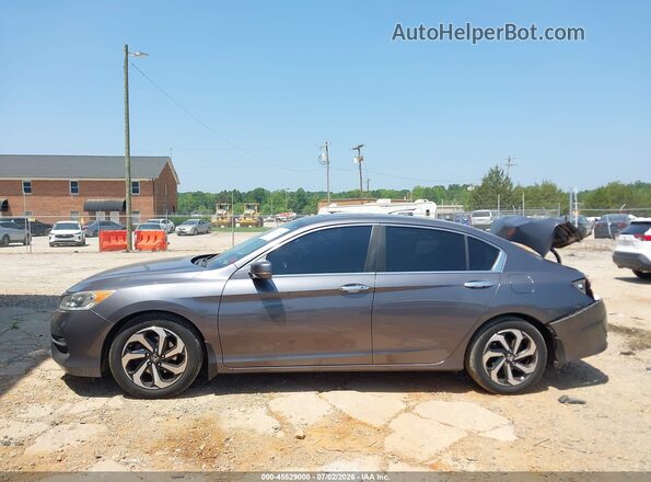 1HGCR2F84GA112821 2016 HONDA ACCORD Gray Vista interior de 360 grados