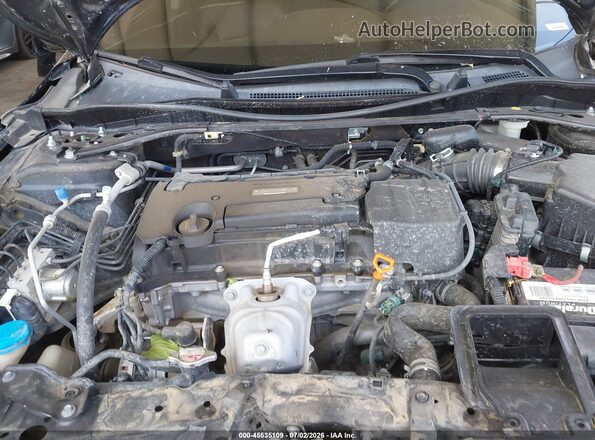 1HGCR2F84GA173909 2016 HONDA ACCORD Black Вид ззаду