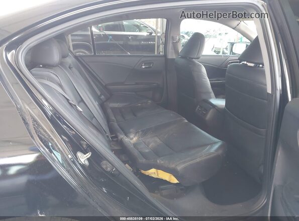 1HGCR2F84GA173909 2016 HONDA ACCORD Black Вид наклейки з VIN-кодом