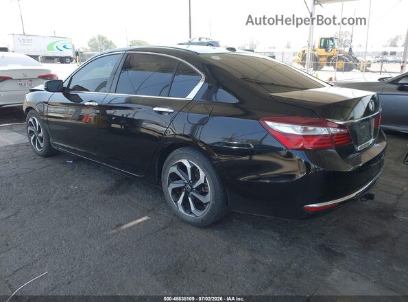 1HGCR2F84GA173909 2016 HONDA ACCORD Black Задня ліва чверть