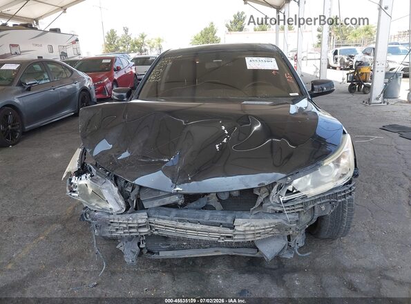 1HGCR2F84GA173909 2016 HONDA ACCORD Black Вид задньої частини салону