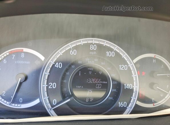 1HGCR2F84GA177460 2016 HONDA ACCORD Gray Instrument cluster view
