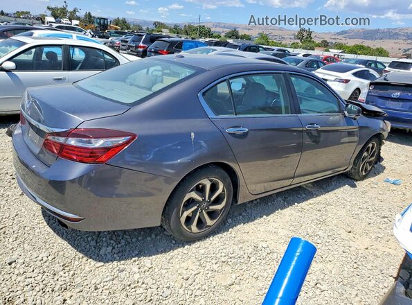 1HGCR2F84GA177460 2016 HONDA ACCORD Gray Rear right