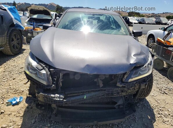 1HGCR2F84GA177460 2016 HONDA ACCORD Gray Front view