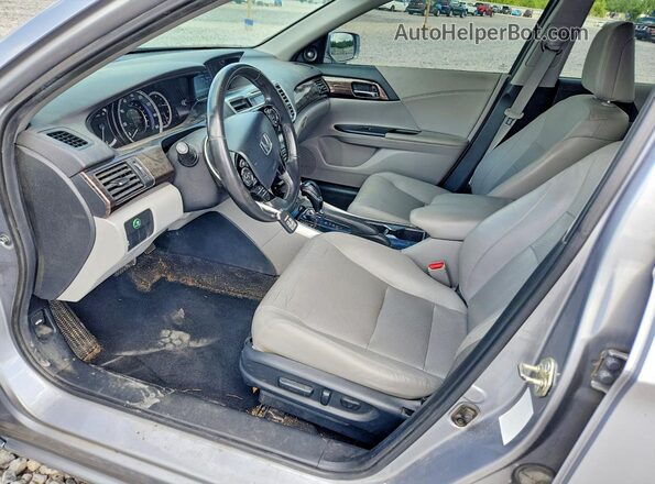 1HGCR2F85GA164300 2016 HONDA ACCORD Gray Widok wnętrza z przodu