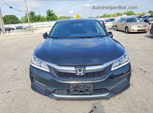 1HGCR2F85GA196745 2016 HONDA ACCORD Black Դիմացի տեսք