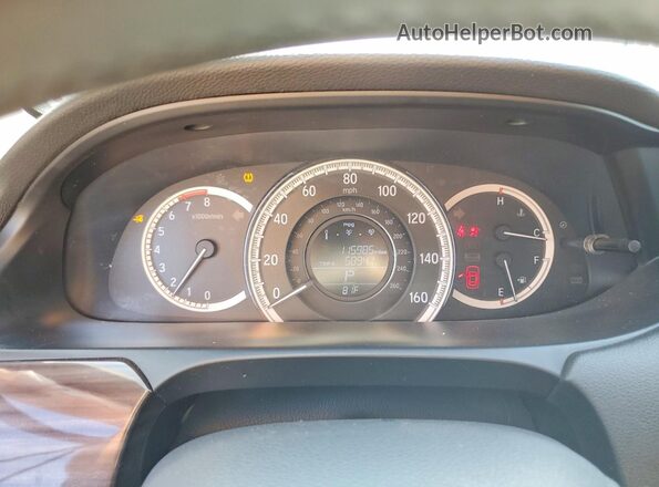 1HGCR2F85GA196745 2016 HONDA ACCORD Black Սարքավորումների վահանակի տեսք